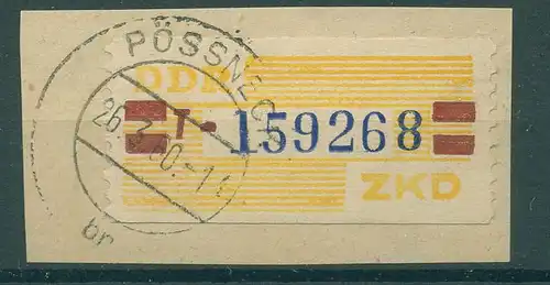 DDR ZKD B 1959 Nr 25T gestempelt (228167)