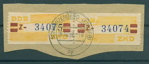 DDR ZKD B 1959 Nr 25Z gestempelt (228169)