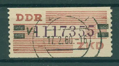 DDR ZKD B 1959 Nr 29V gestempelt (228189)