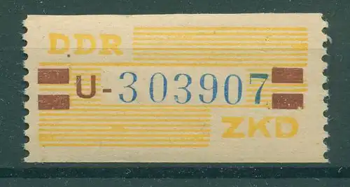 DDR ZKD B 1959 Nr 25U N postfrisch (228227)