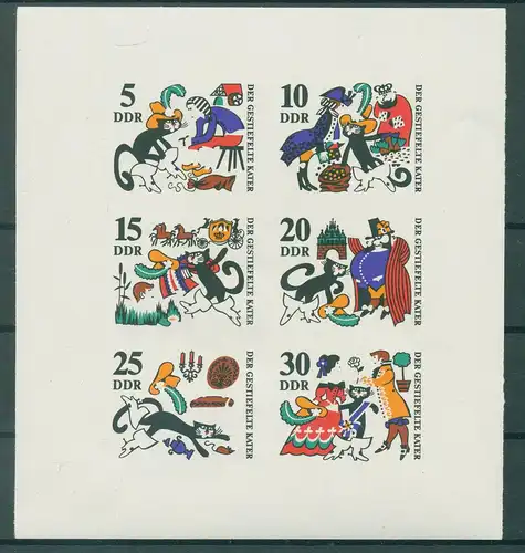 DDR 1968 Nr 1426-1431KB PH postfrisch (228261)