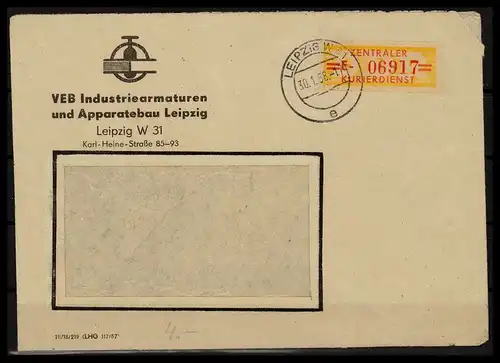 DDR ZKD B 1958 Nr 17E gestempelt (228278)