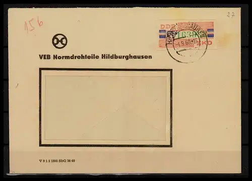 DDR ZKD B 1958 Nr 27GF gestempelt (228311)