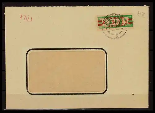 DDR ZKD B 1958 Nr 31II K gestempelt (228333)