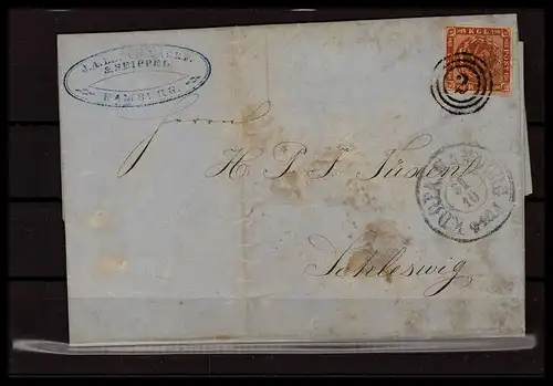 DAENEMARK 1858 Nr 7 gestempelt (228340)