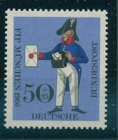 BUND 1966 PLATTENFEHLER Nr 517 f29 postfrisch (228452)