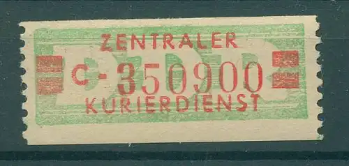 DDR ZKD B 1958 Nr 31I C postfrisch (228481)