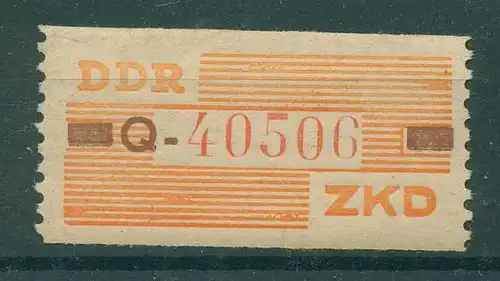 DDR ZKD B 1960 Nr V-Q postfrisch (228485)