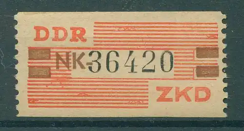 DDR ZKD B 1960 Nr VII-L postfrisch (228491)