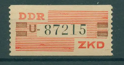 DDR ZKD B 1960 Nr VIII-NK postfrisch (228492)