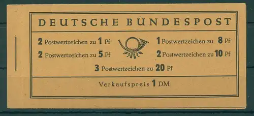 BUND 1958 MH 4YII postfrisch (228501)