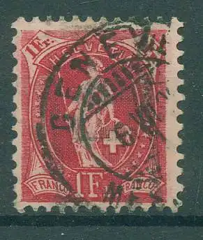 SCHWEIZ 1899 Nr 70C gestempelt (228587)