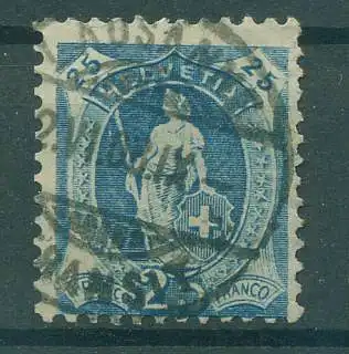 SCHWEIZ 1907 Nr 89D gestempelt (228590)