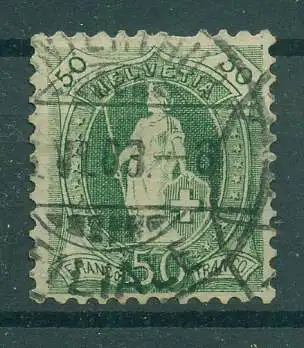 SCHWEIZ 1899 Nr 78D gestempelt (228592)