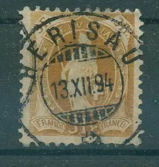 SCHWEIZ 1882 Nr 64A gestempelt (228614)