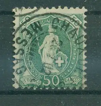 SCHWEIZ 1899 Nr 69D gestempelt (228616)