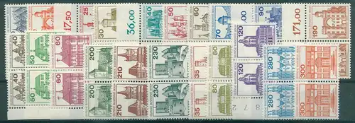 BERLIN 1977/1982 aus Nr 532-677 postfrisch (228635)