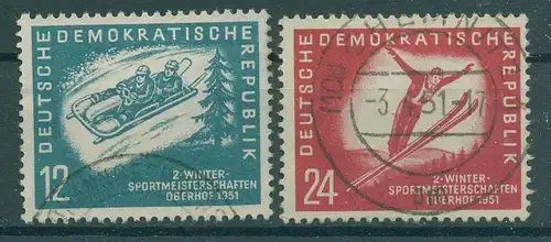 DDR 1951 Nr 280-281 gestempelt (228661)