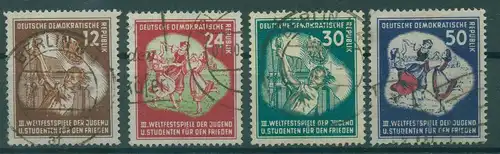 DDR 1951 Nr 289-292 gestempelt (228664)