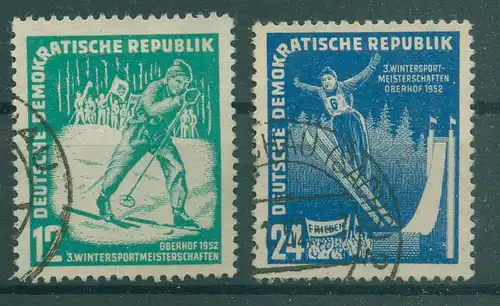 DDR 1951 Nr 298-299 gestempelt (228665)