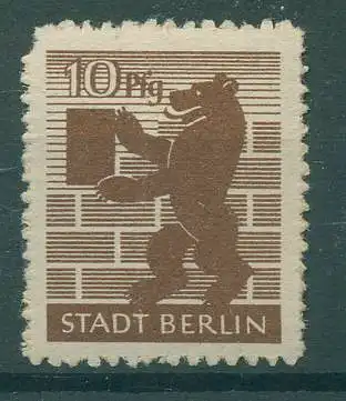 SBZ 1945 Nr 4B postfrisch (228696)