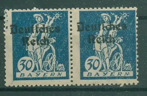DEUTSCHES REICH 1920 Nr 123 I postfrisch (228752)