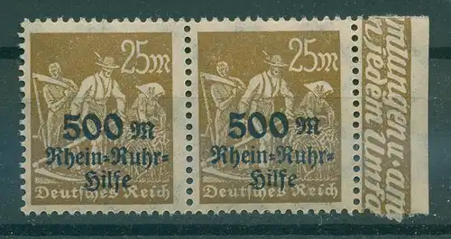 DEUTSCHES REICH 1923 Nr 259 AF XI postfrisch (228761)