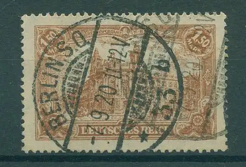 DEUTSCHES REICH 1920 Nr 114b gestempelt (228982)