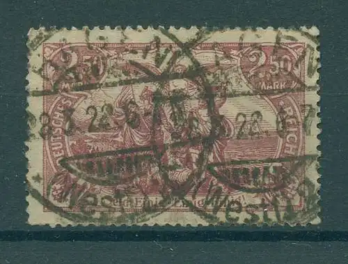 DEUTSCHES REICH 1920 Nr 115c gestempelt (228987)