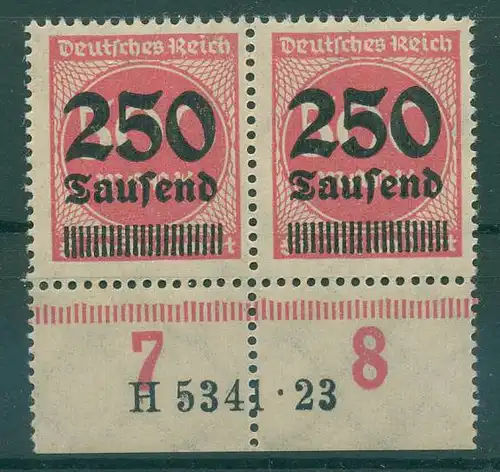 DEUTSCHES REICH 1923 Nr 295 postfrisch (229063)