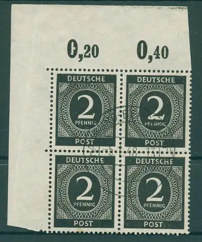 KONTROLLRAT 1946 Nr 912 gestempelt (229066)