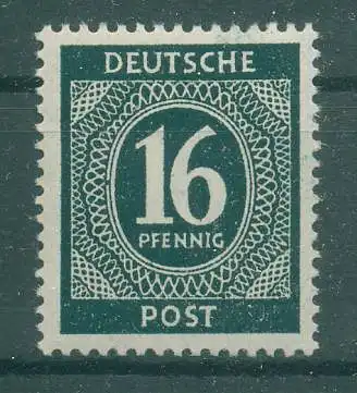 KONTROLLRAT 1946 Nr 923a postfrisch (229082)