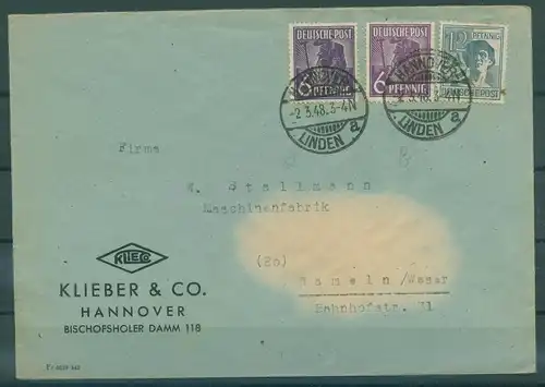KONTROLLRAT 1947 Nr 944b gestempelt (229144)