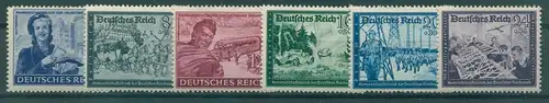 DEUTSCHES REICH 1944 Nr 888-893 postfrisch (229159)