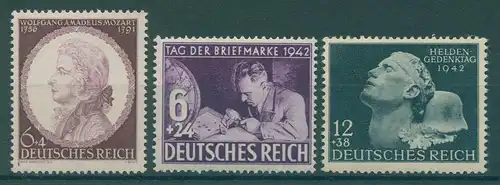 DEUTSCHES REICH 1941/42 Nr 810-812 postfrisch (229185)