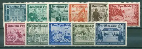 DEUTSCHES REICH 1939 Nr 702-713 postfrisch (229226)