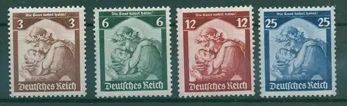 DEUTSCHES REICH 1935 Nr 565-568 postfrisch (229291)