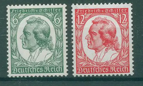 DEUTSCHES REICH 1934 Nr 554-555 postfrisch (229292)