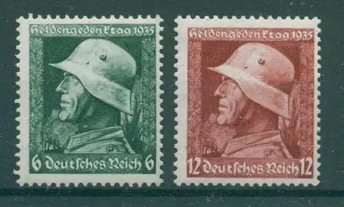 DEUTSCHES REICH 1935 Nr 569-570y postfrisch (229294)