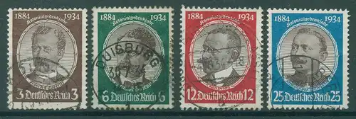 DEUTSCHES REICH 1934 Nr 540-543 gestempelt (229297)