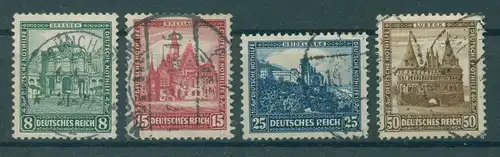 DEUTSCHES REICH 1931 Nr 459-462 gestempelt (229324)