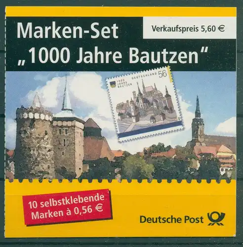 BUNDESREPUBLIK 2002 MH 48 gestempelt (229359)