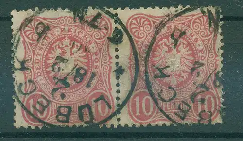 DEUTSCHES REICH 1875 Nr 33 gestempelt (229429)