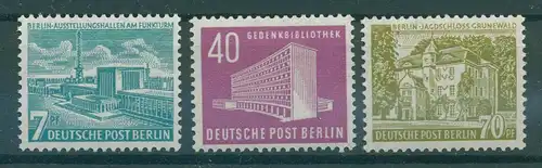BERLIN 1954 Nr 121-123 postfrisch (229574)