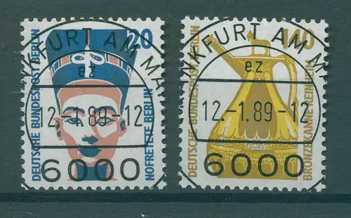 BERLIN 1989 Nr 831-832 gestempelt (229609)
