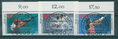 BERLIN 1988 Nr 801-803 gestempelt (229624)