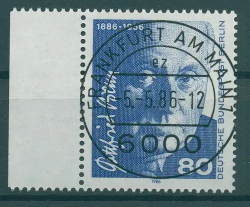 BERLIN 1986 Nr 760 gestempelt (229643)