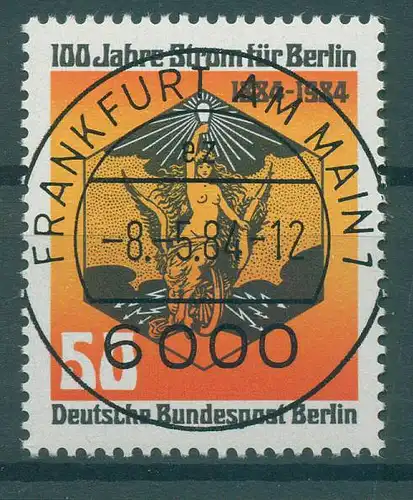 BERLIN 1984 Nr 720 gestempelt (229657)