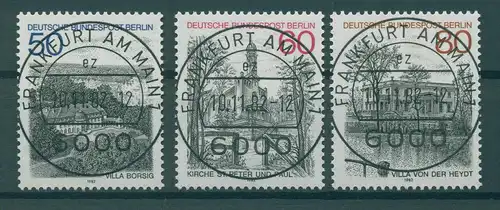 BERLIN 1982 Nr 685-687 gestempelt (229678)