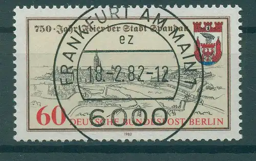 BERLIN 1982 Nr 659 gestempelt (229680)